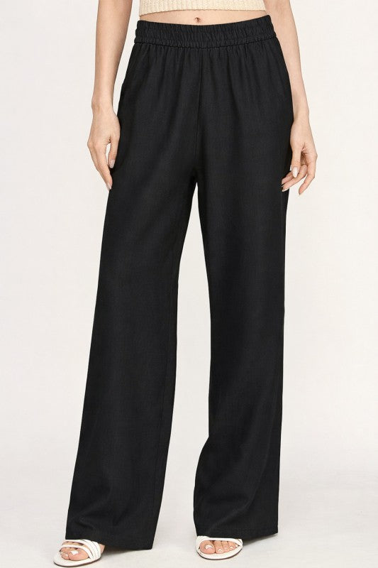Dari Wide Leg Linen Pants