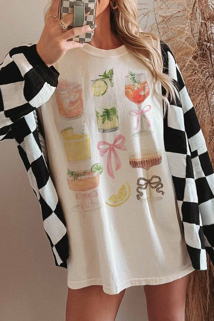 Cocktail's Happy Hour Graphic Tee