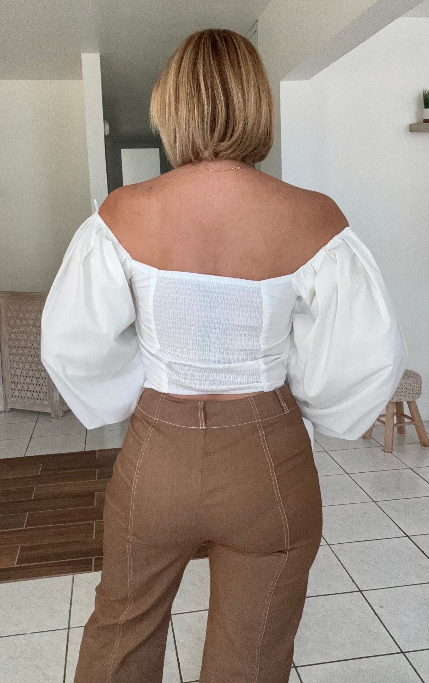 Bianca Balloon Sleeve Top