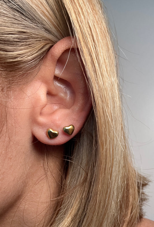 Little Heart Studs