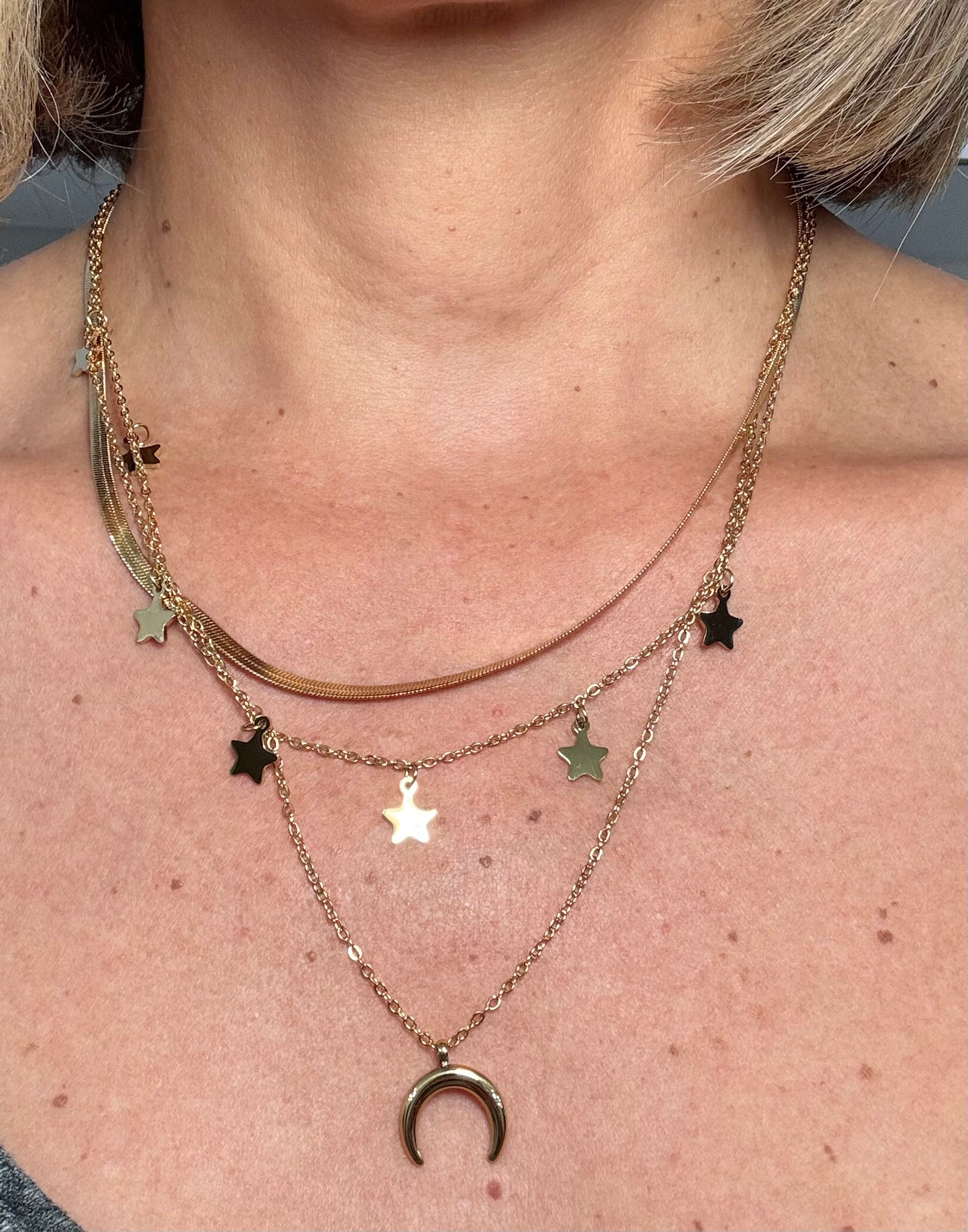 "Be My Stars & Moon" Layers Necklace