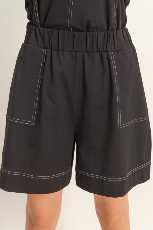Zayira A-Line Top & Short Set