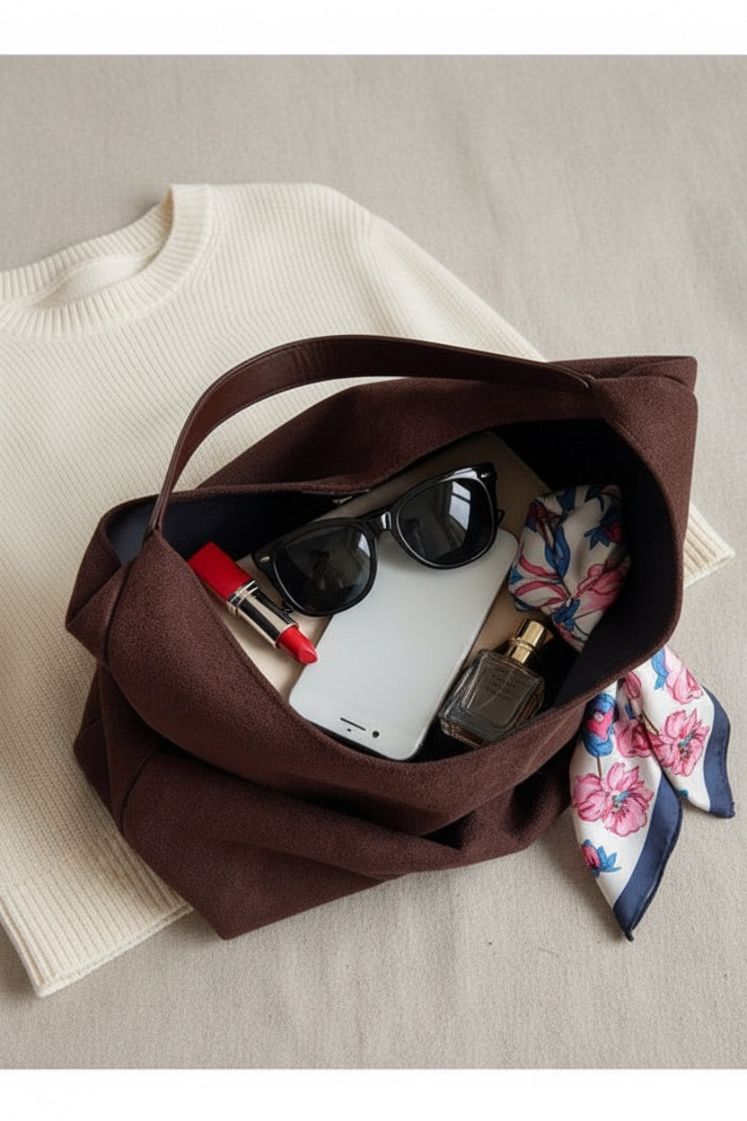{PRE ORDER} Becky Suede Bucket Bag