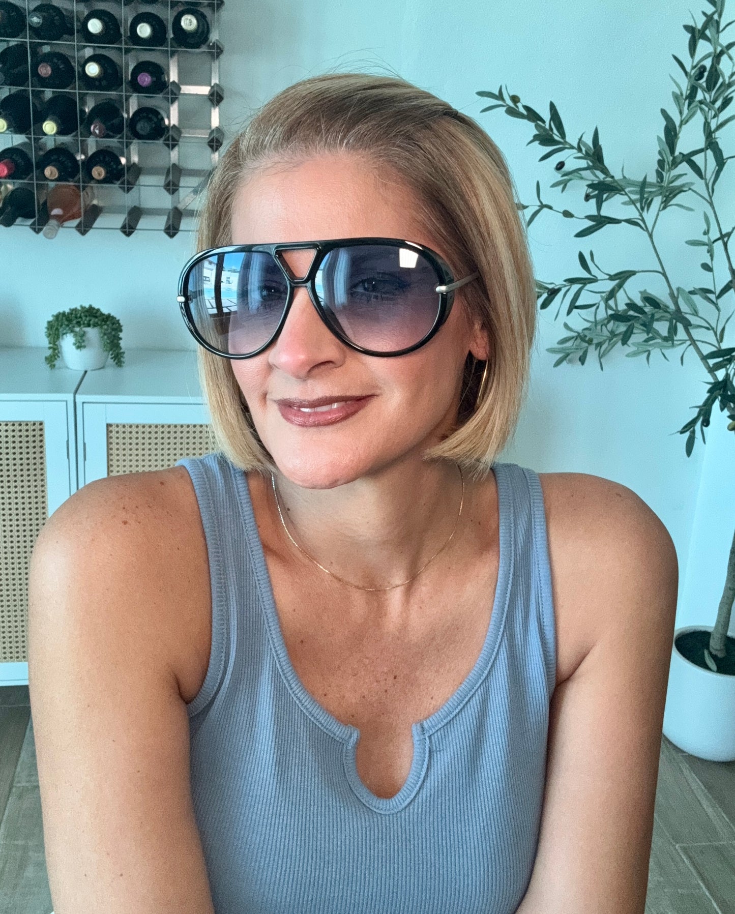 Cool Retro Aviator Sunglasses