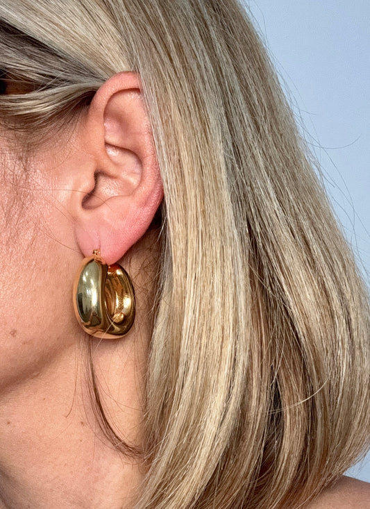 Dina Gold Hoops