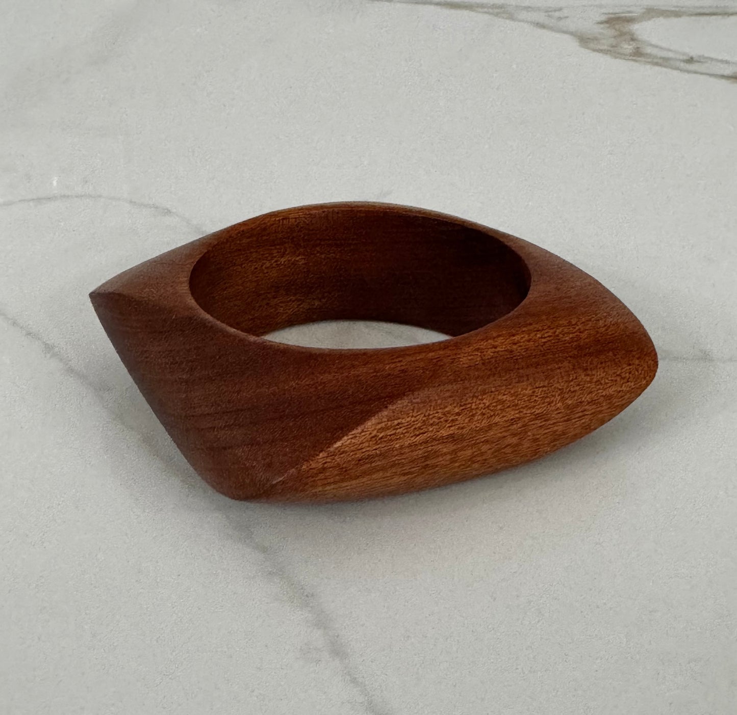 Wooden Geometric Bangle