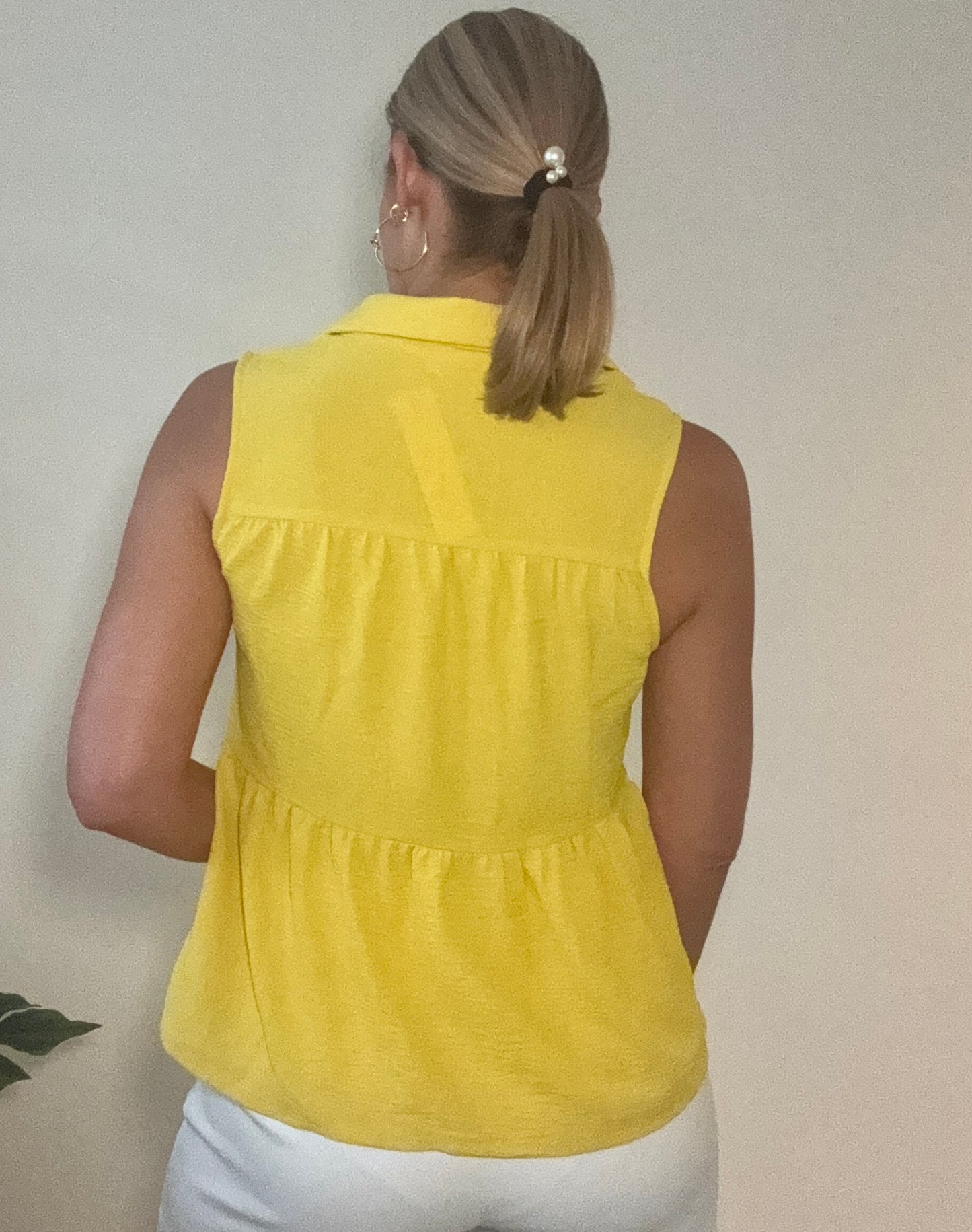 Allamanda Button Down Blouse