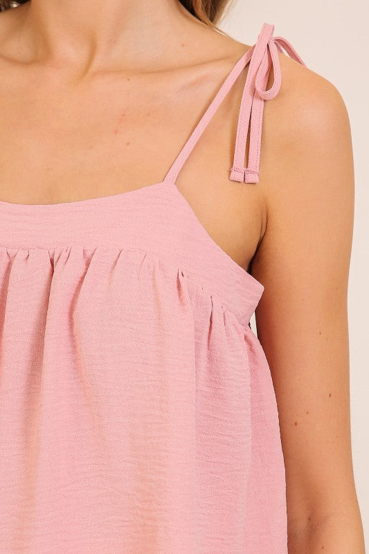 Rose Flowy Top
