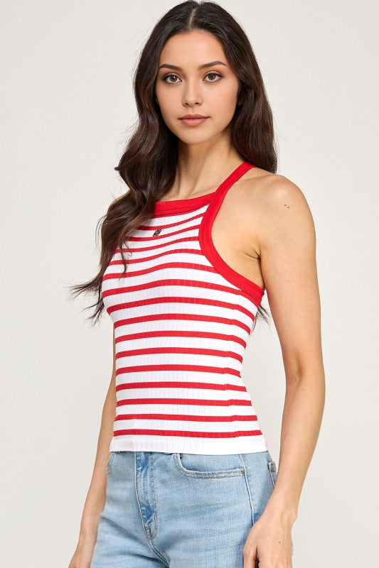 Kany Stripes Tank Top