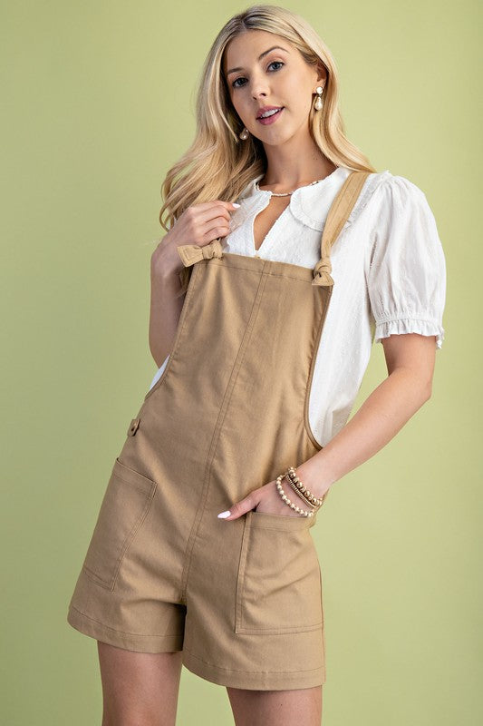 Yanina Tie Strap Romper