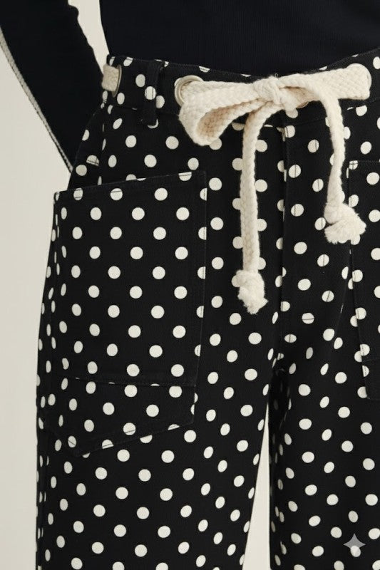 {PRE ORDER} Dots Love Barrel Pants
