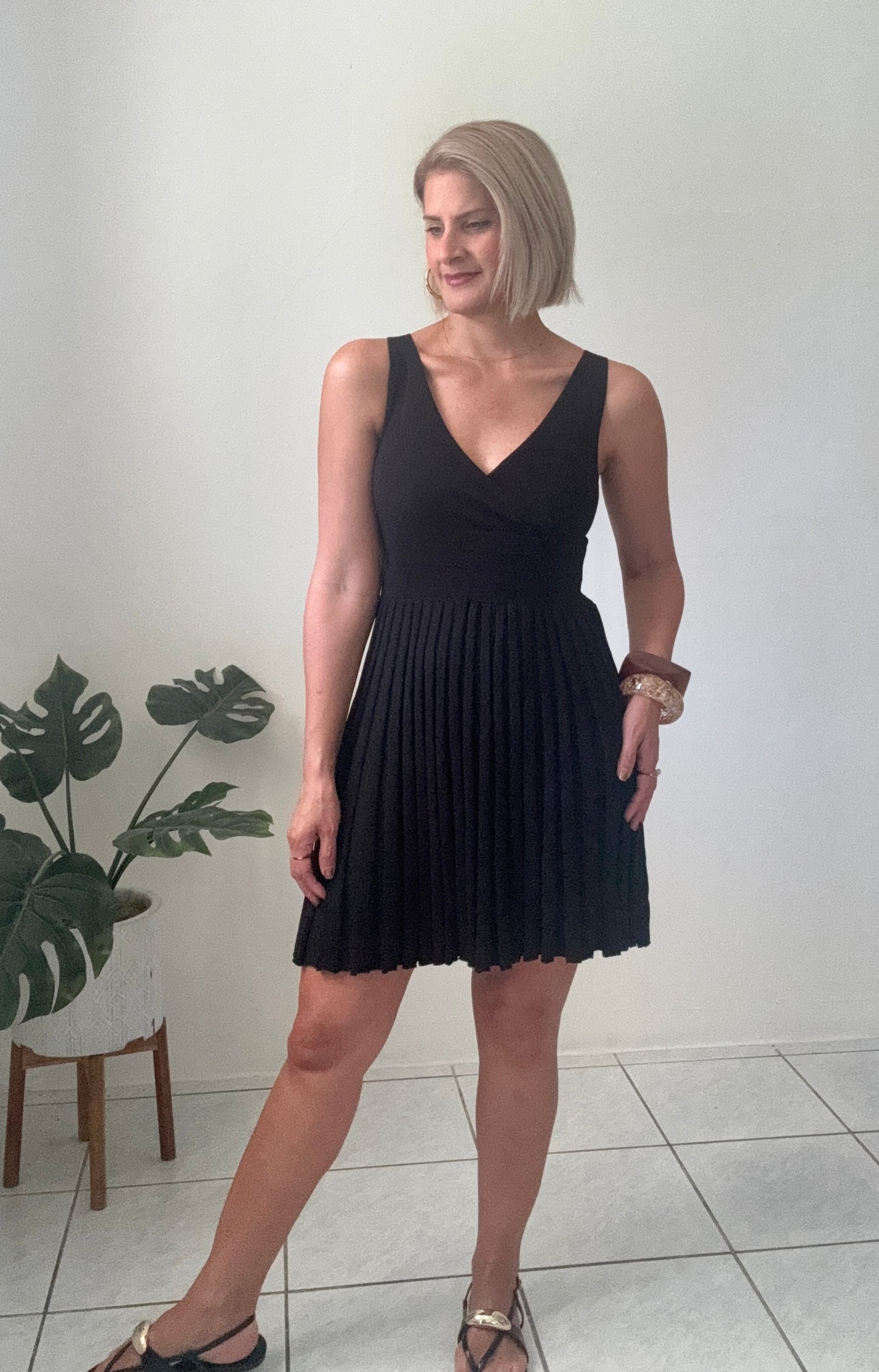 Paulette Pretty Black Dress