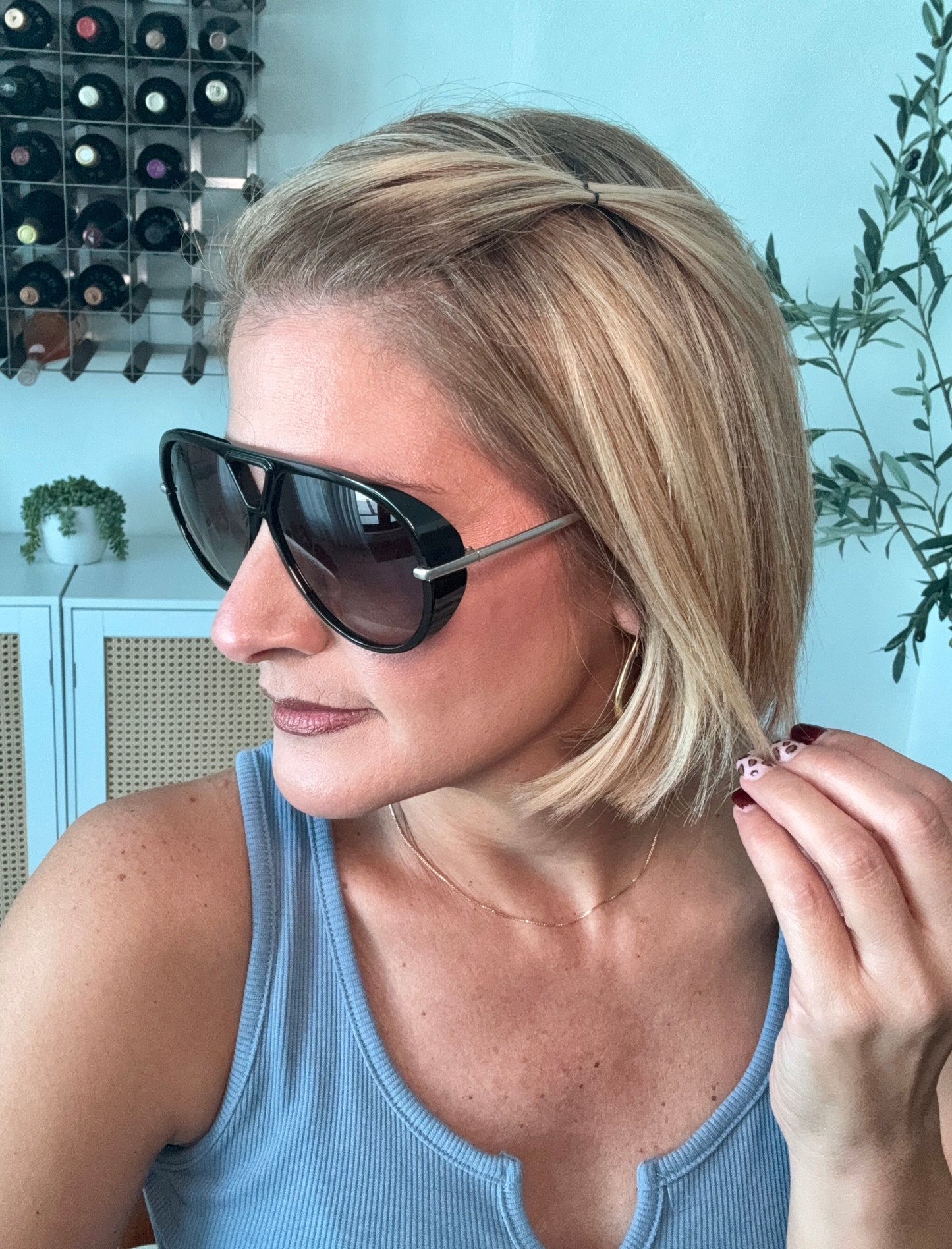 Cool Retro Aviator Sunglasses