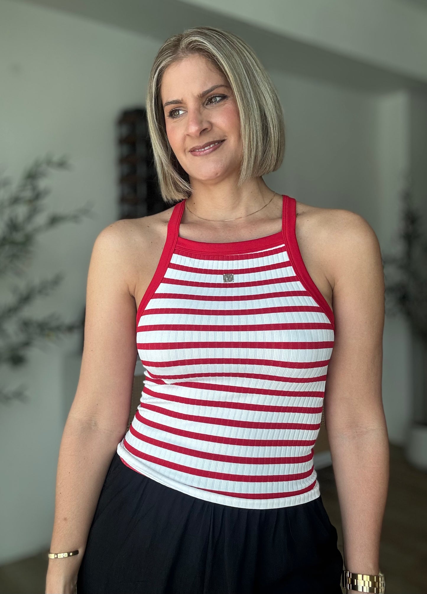 Kany Stripes Tank Top