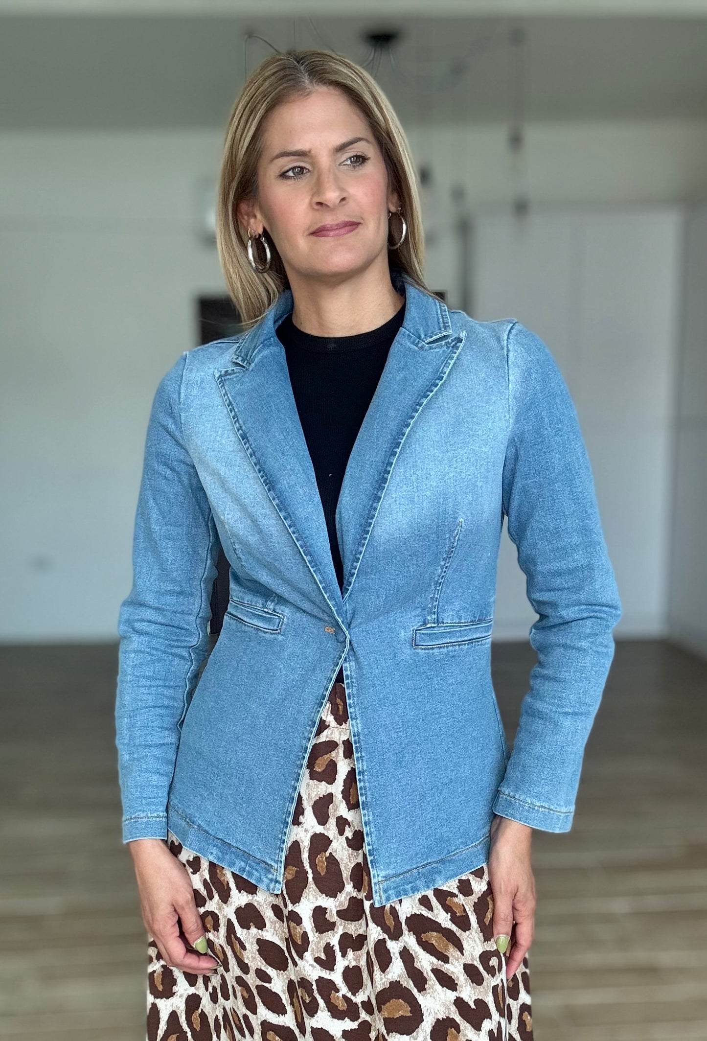 Chiqui Denim Blazer