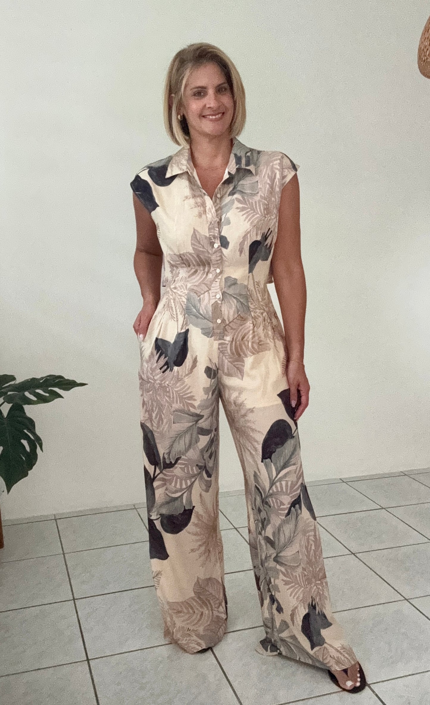 Sophy Cut-Out Back Jumpsuit