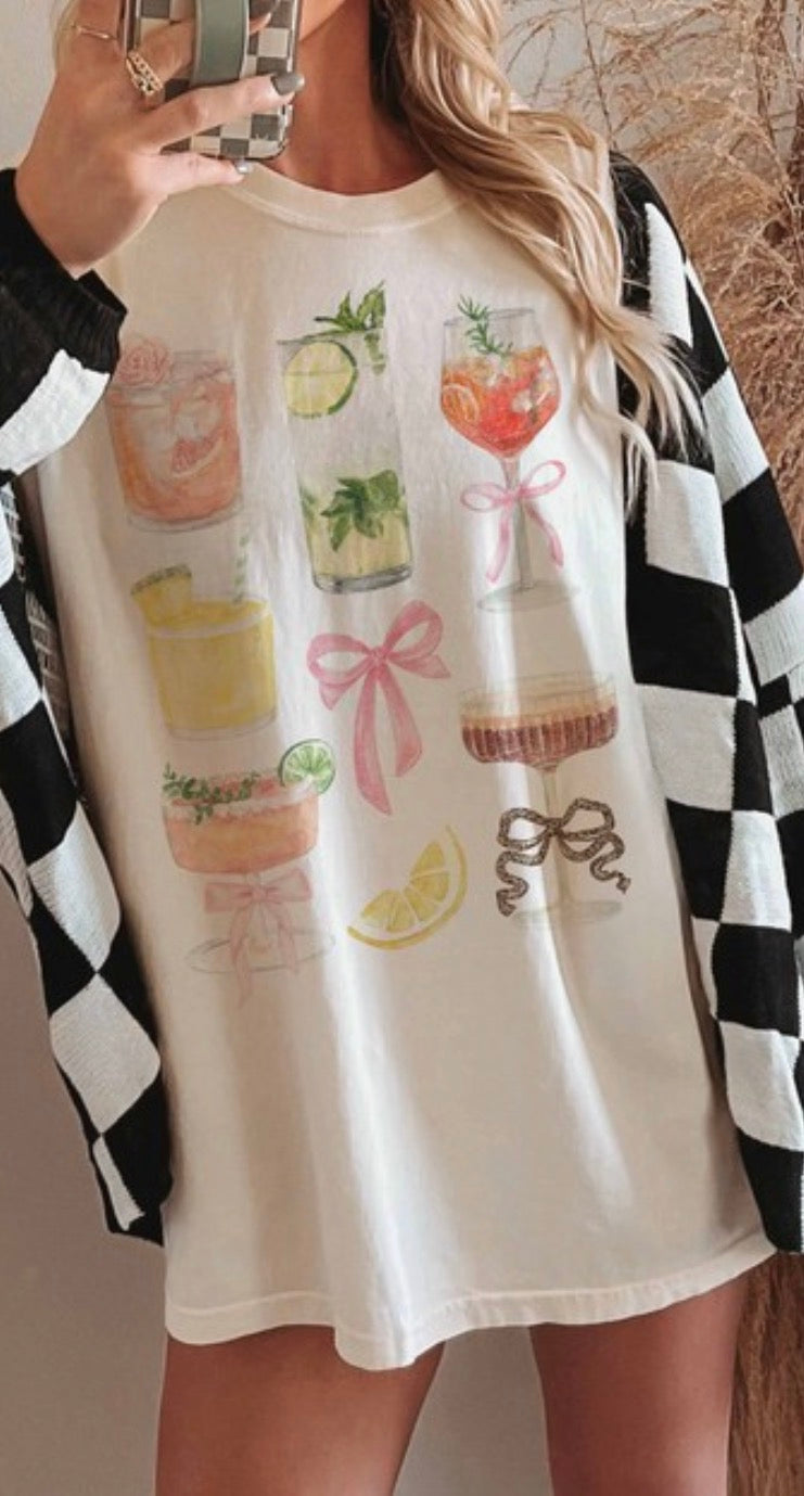 Cocktail's Happy Hour Graphic Tee