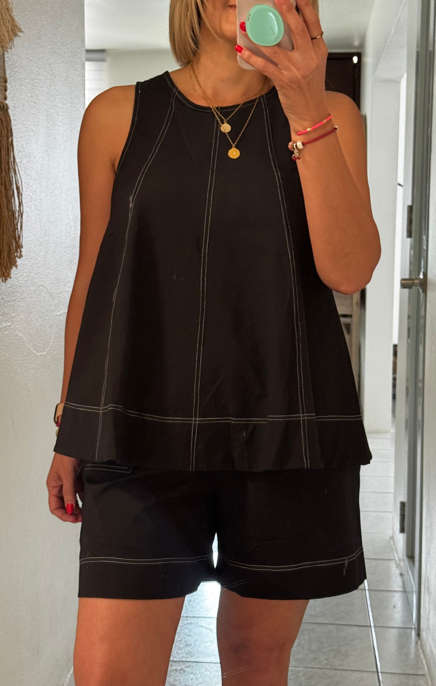 Zayira A-Line Top & Short Set