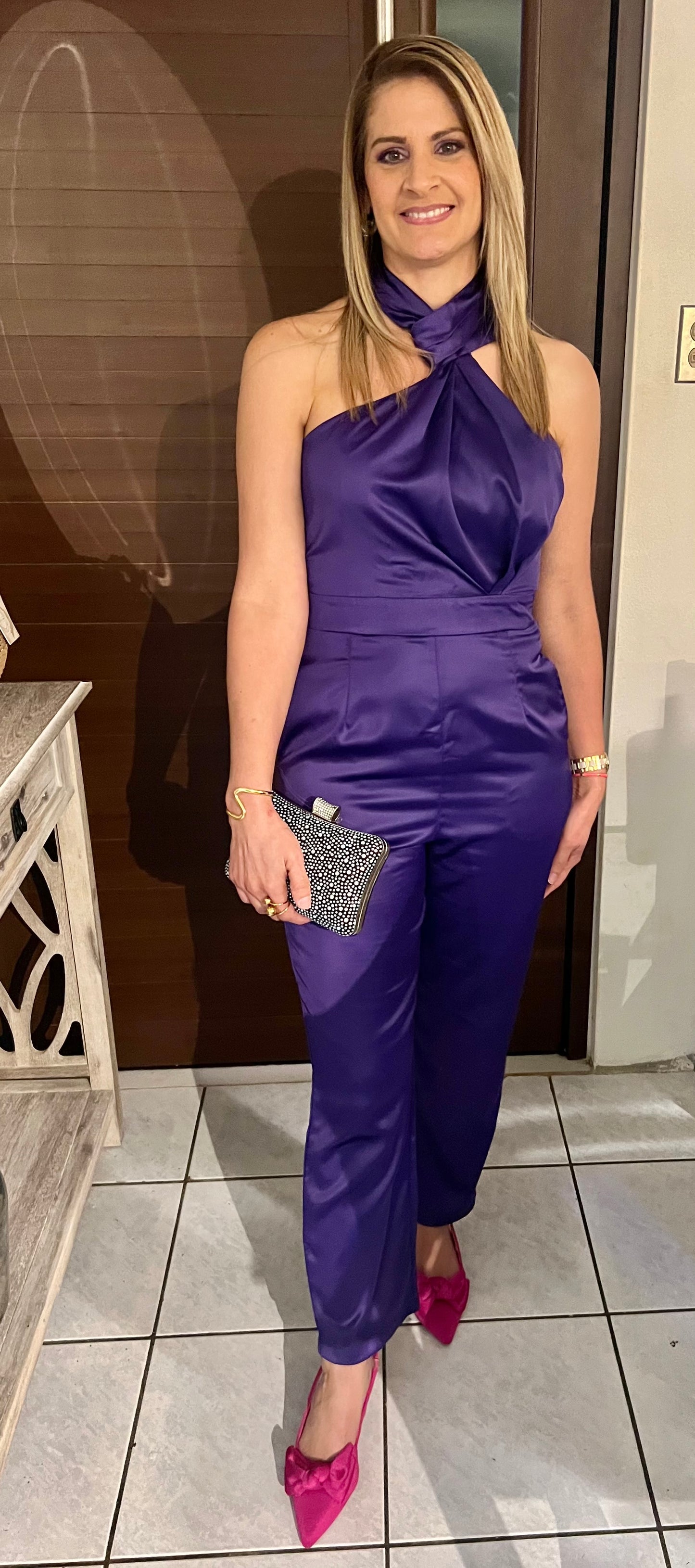 Purple Love Jumpsuit