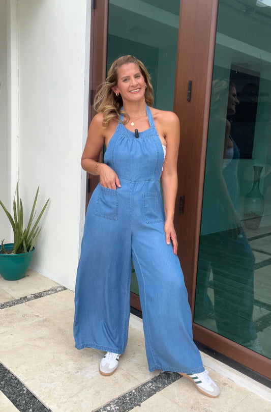 Zoë Open Back Jumpsuit