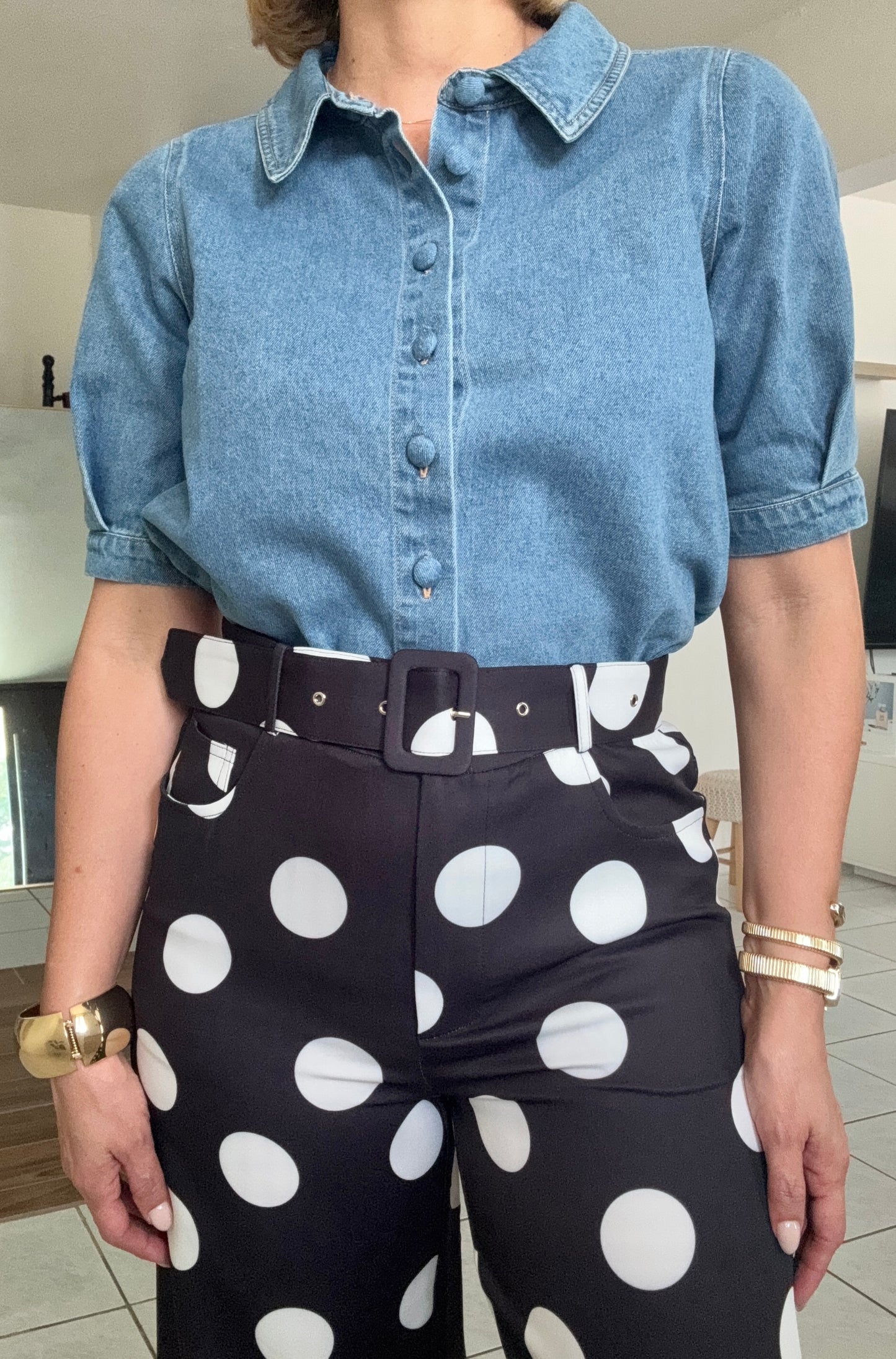 Charlotte Polka Dot Pants