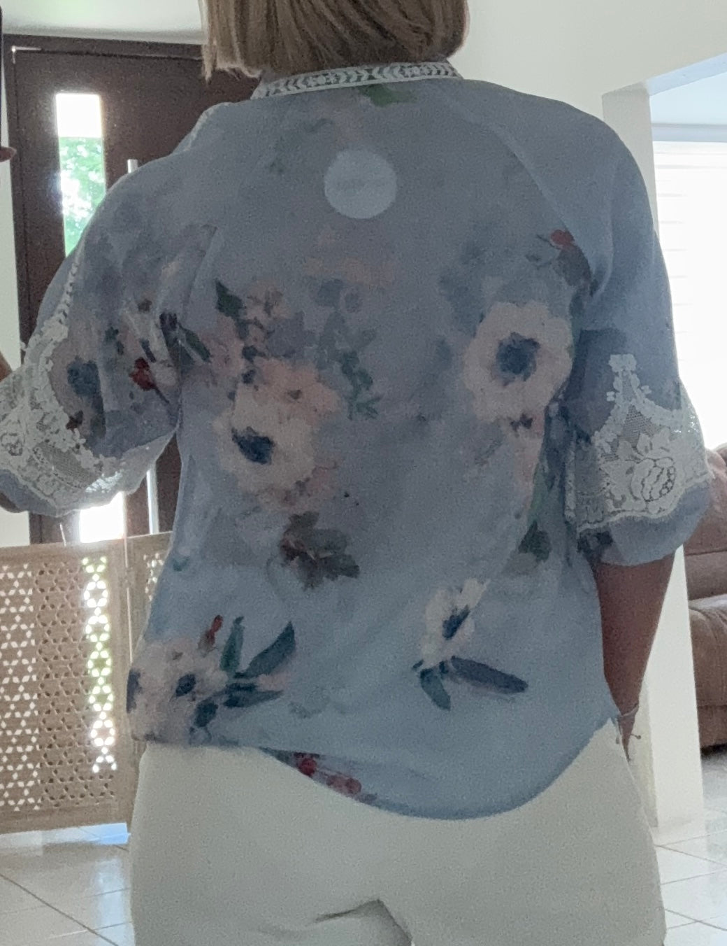 Fanny Lace Trim Shirt