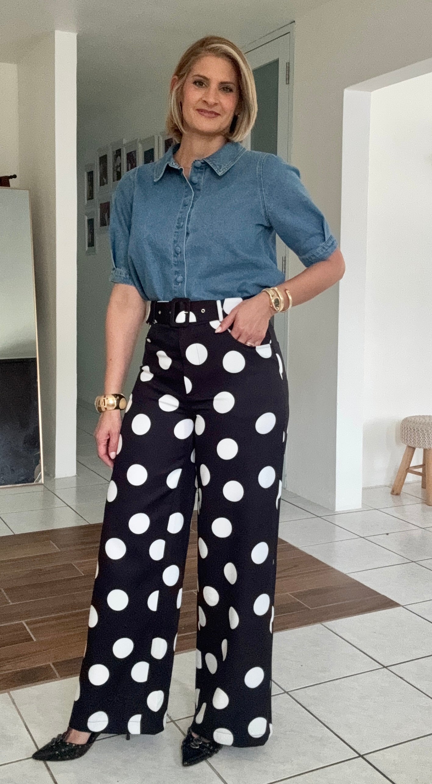 Charlotte Polka Dot Pants