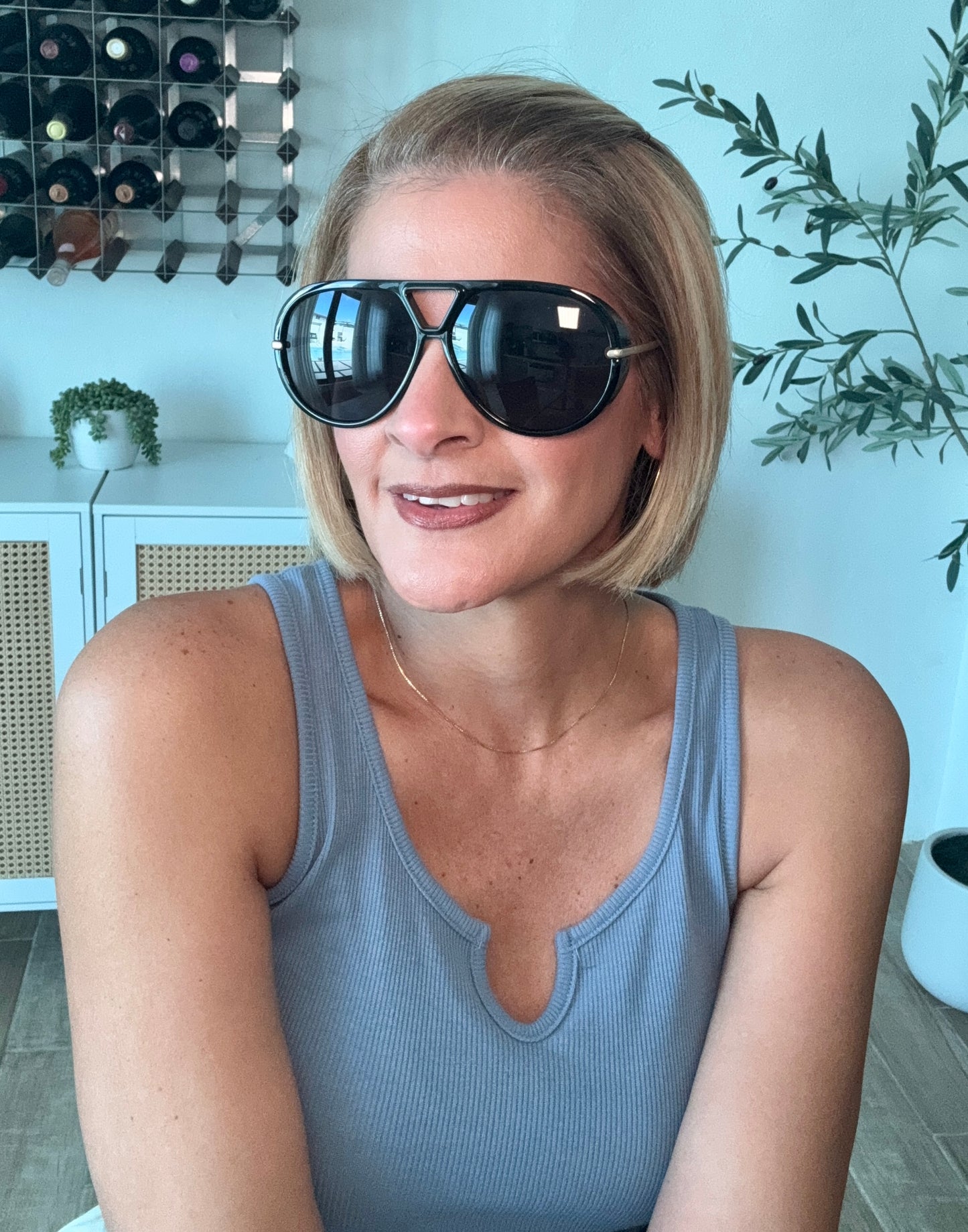 Cool Retro Aviator Sunglasses