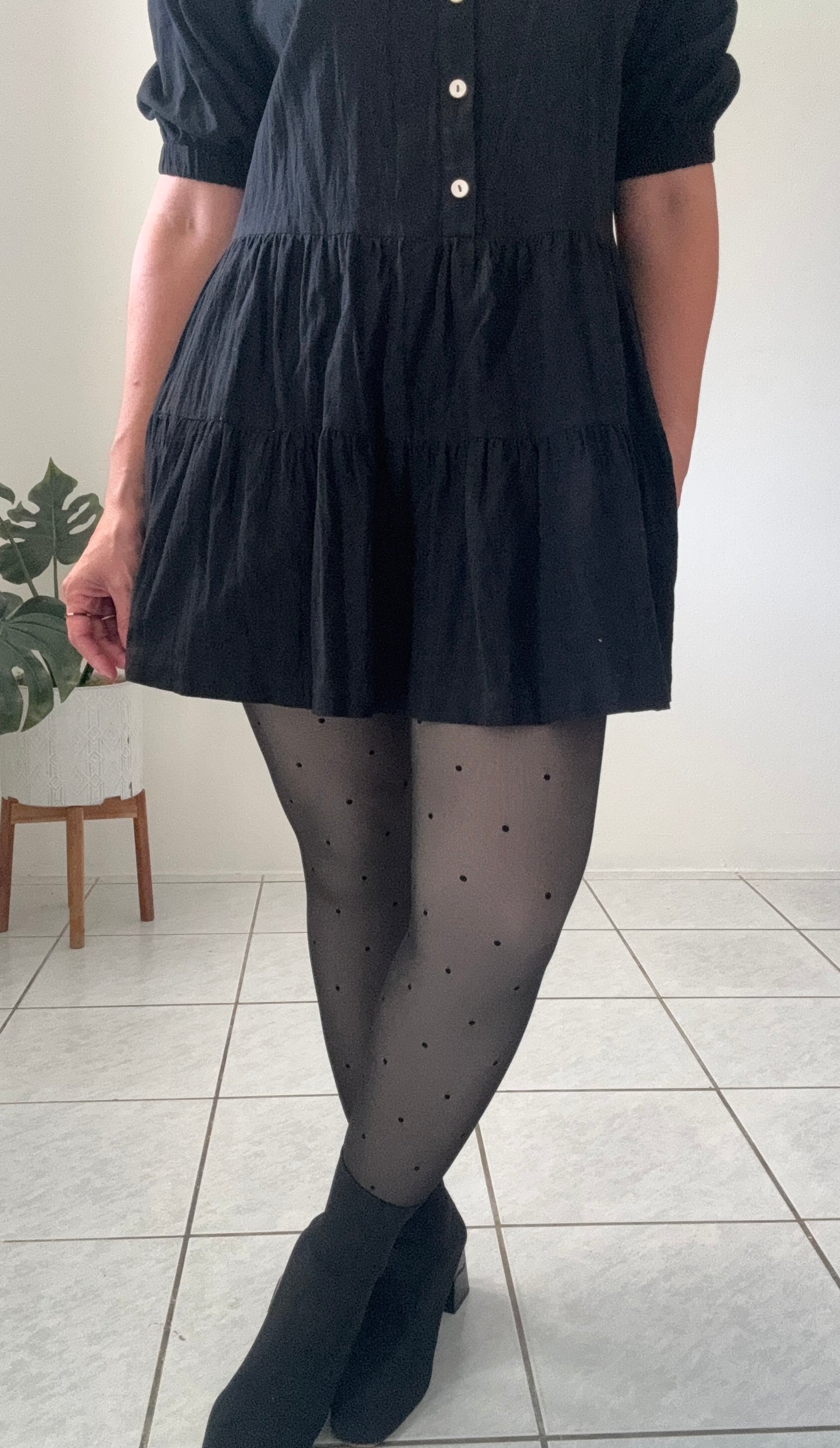 Dots Thermal Tights Pants