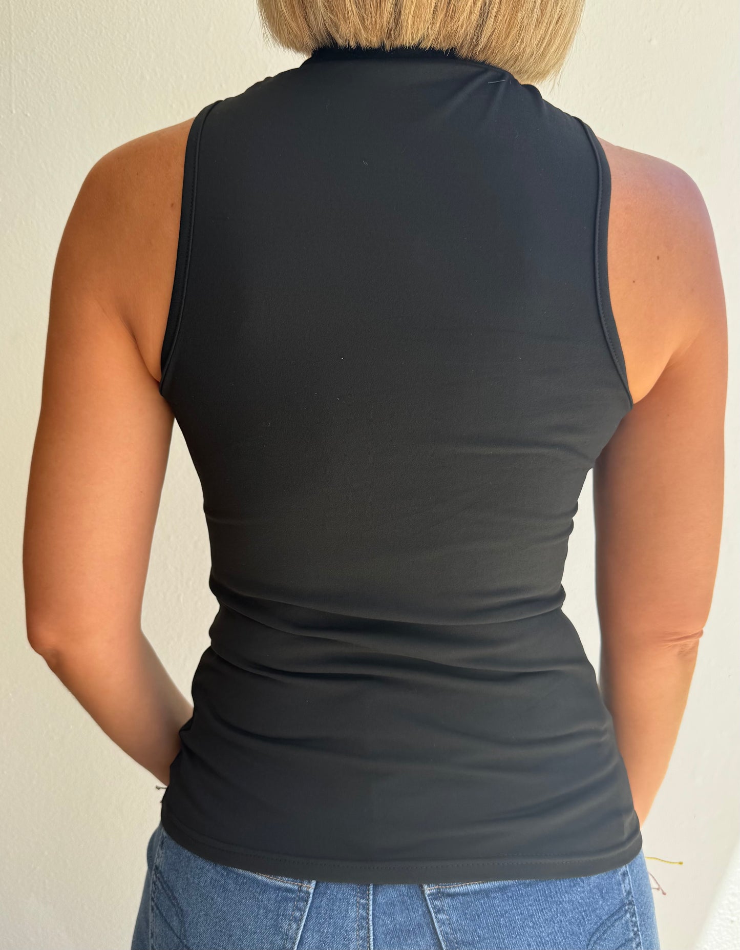 Golden Ring Detail Off Shoulder Stretch Top