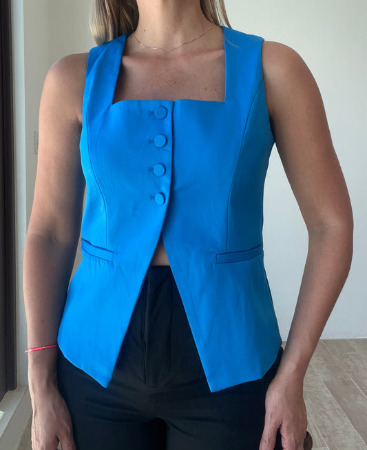 Blue Ivy Solid Vest Top