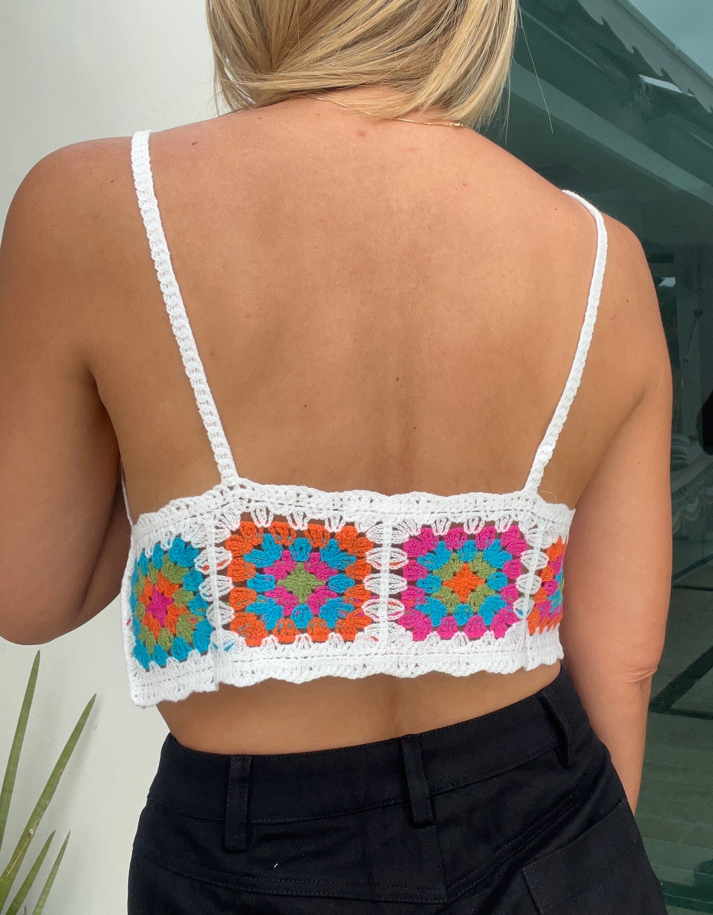 She Babe Crochet Crop Top