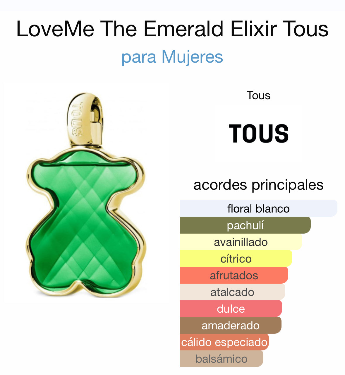 TOUS- LoveMe The Emerald Elixir 3oz