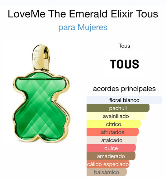 TOUS- LoveMe The Emerald Elixir 3oz