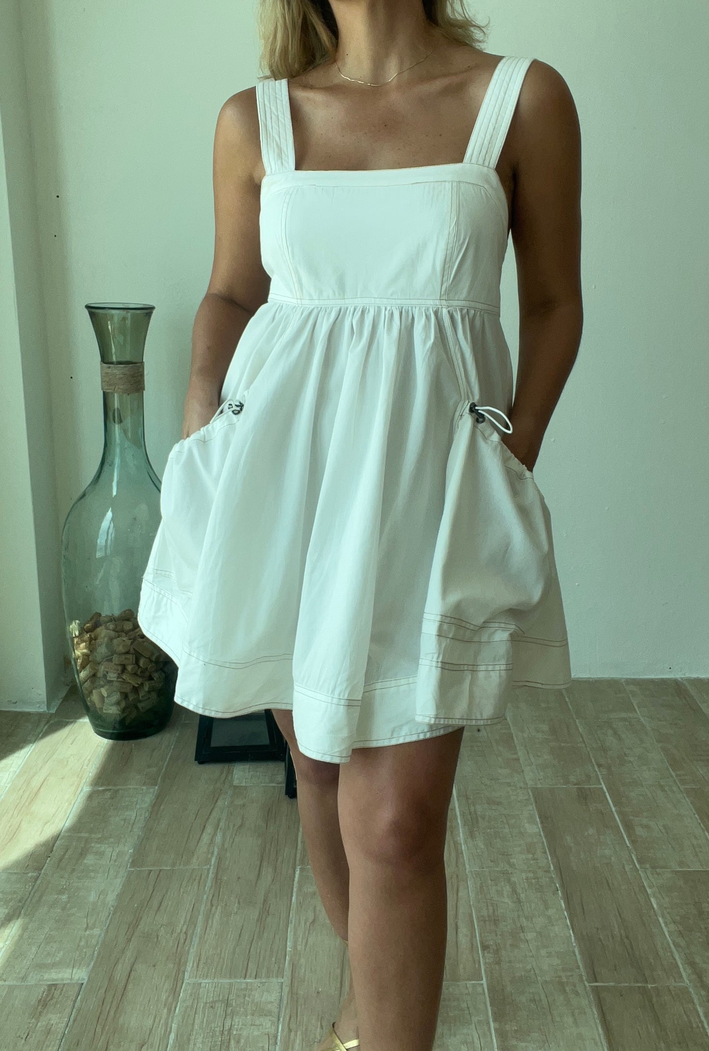 Tammy Cutie Dress-White