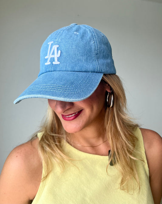 LA Denim Baseball Cap