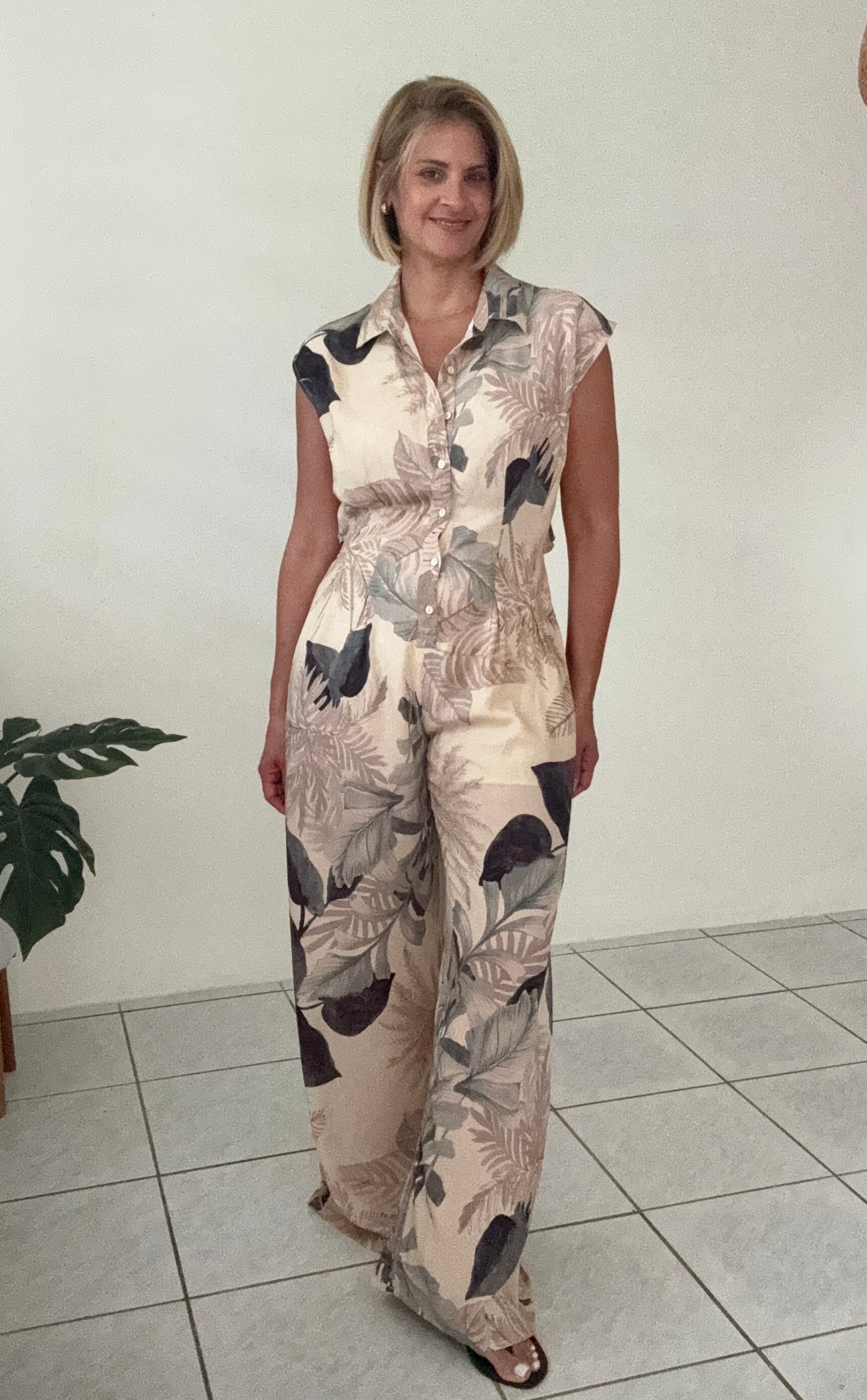 Sophy Cut-Out Back Jumpsuit