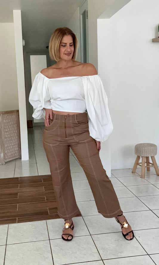 Fall is Love Ankle Cropped Pants