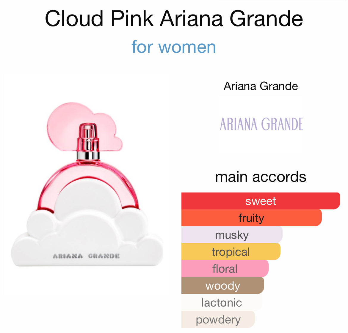 ARIANA GRANDE Cloud Pink