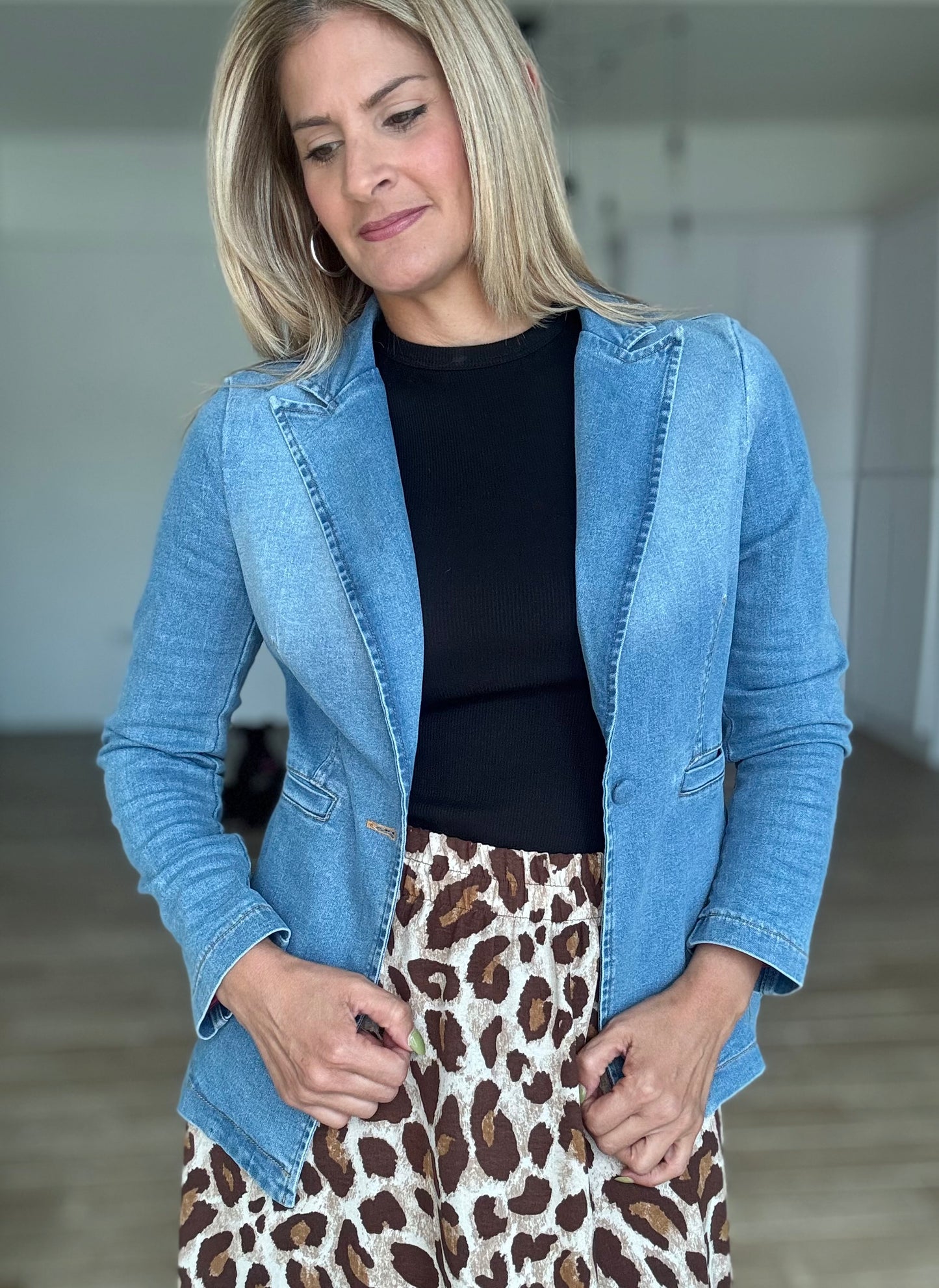 Chiqui Denim Blazer