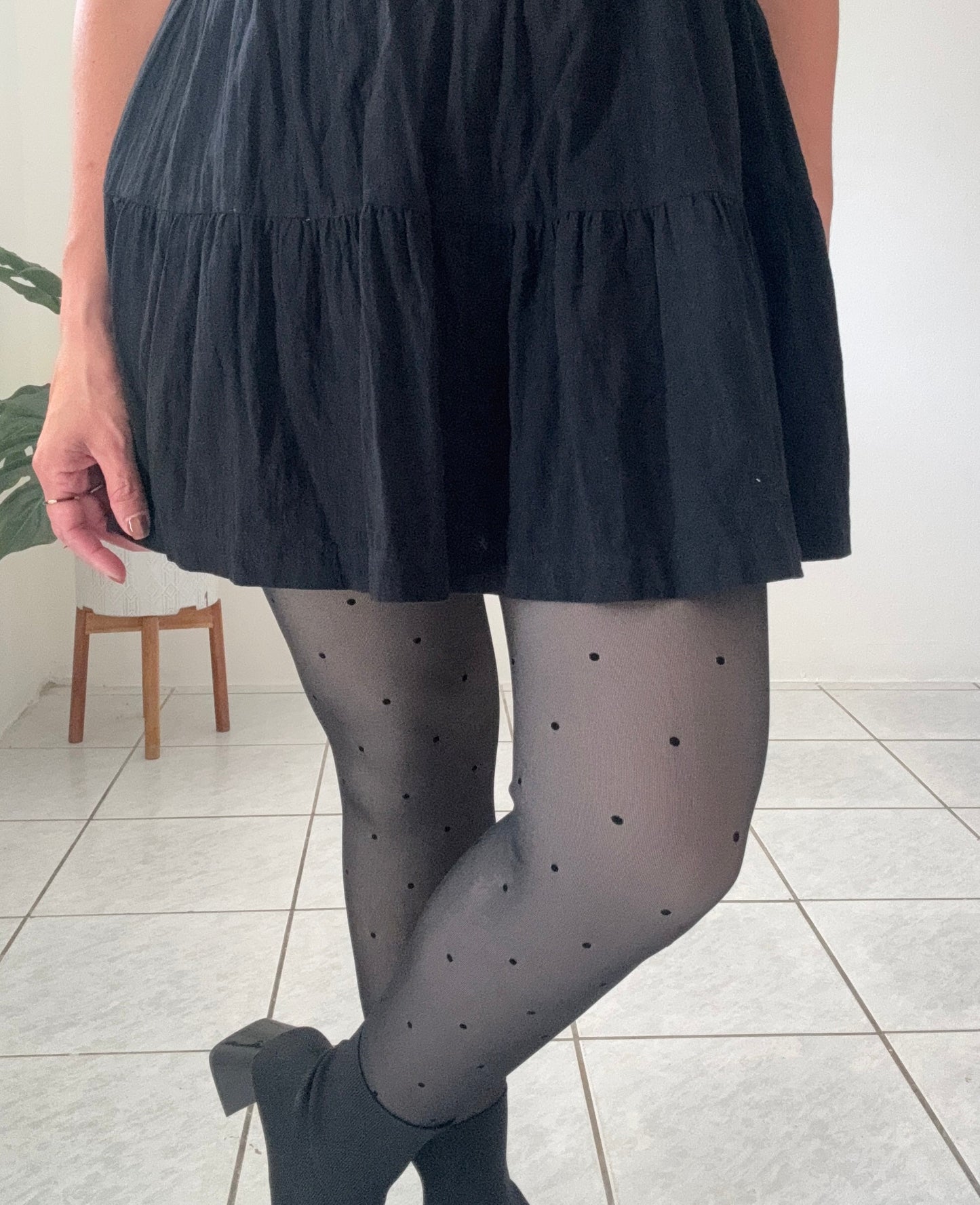 Dots Thermal Tights Pants