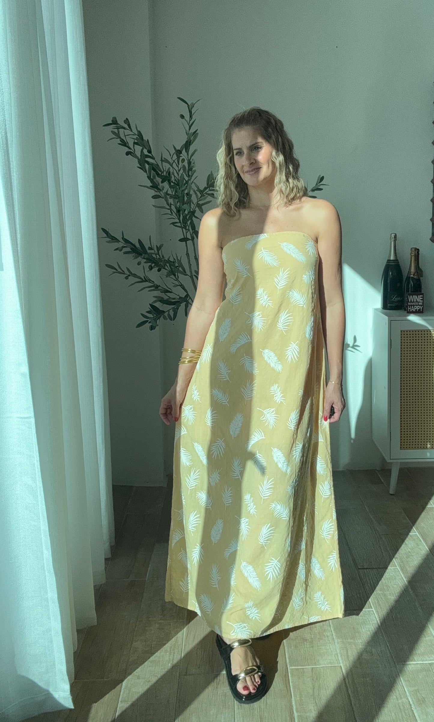 Sandy Strapless Maxi Dress