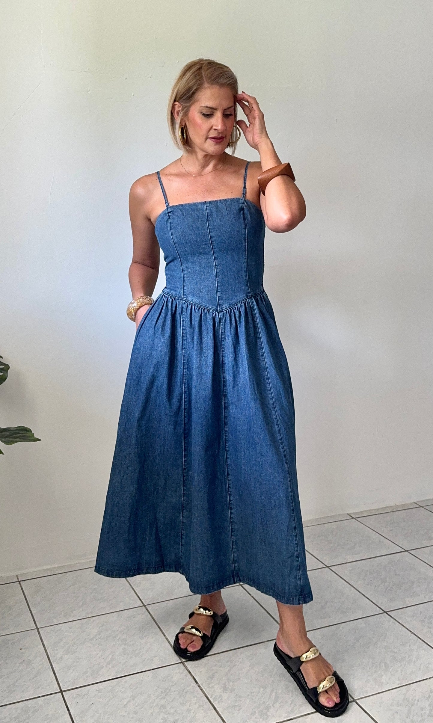 Lisa Marie Denim Dress
