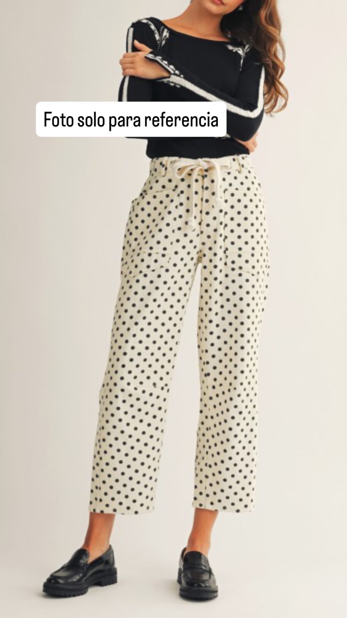 {PRE ORDER} Dots Love Barrel Pants