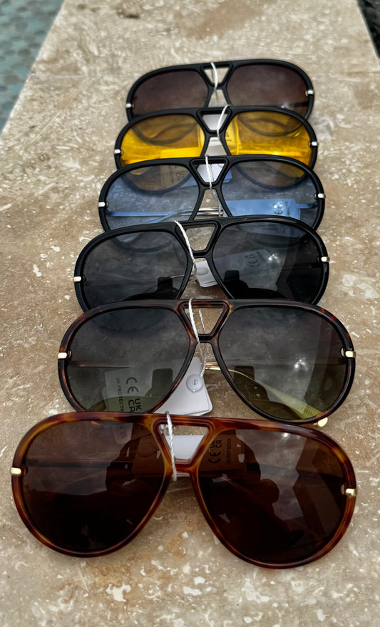 Cool Retro Aviator Sunglasses