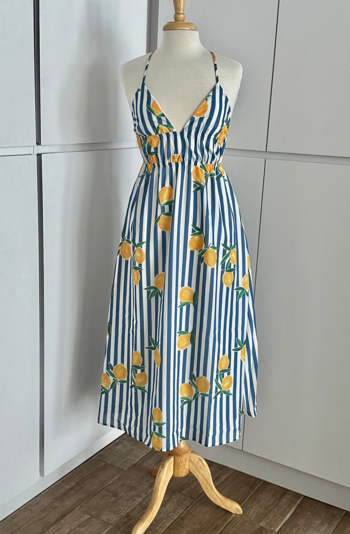 Summer @ Amalfi Coast Midi Dress