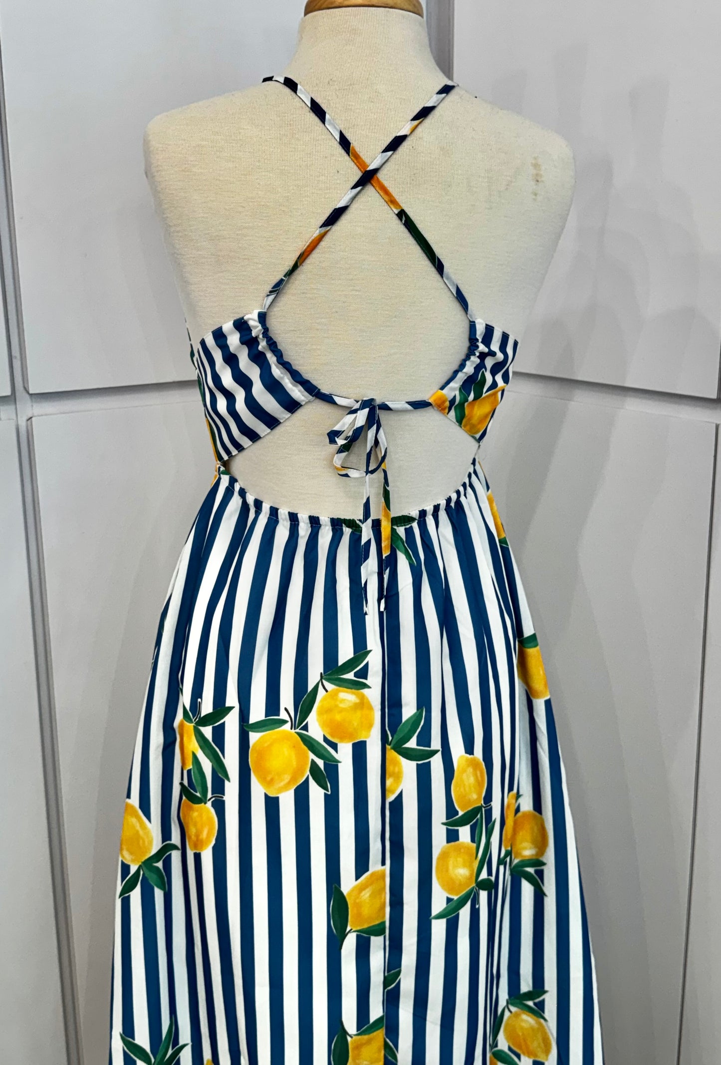 Summer @ Amalfi Coast Midi Dress