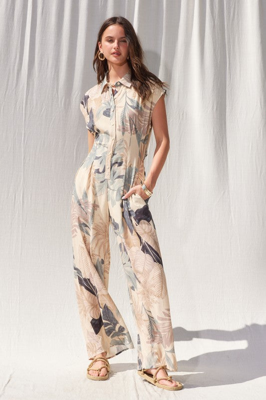 Sophy Cut-Out Back Jumpsuit