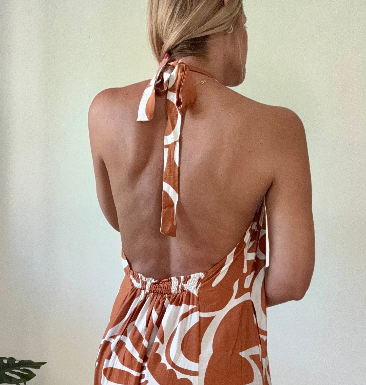 Sun y Sol Printed Summer Maxi Dress