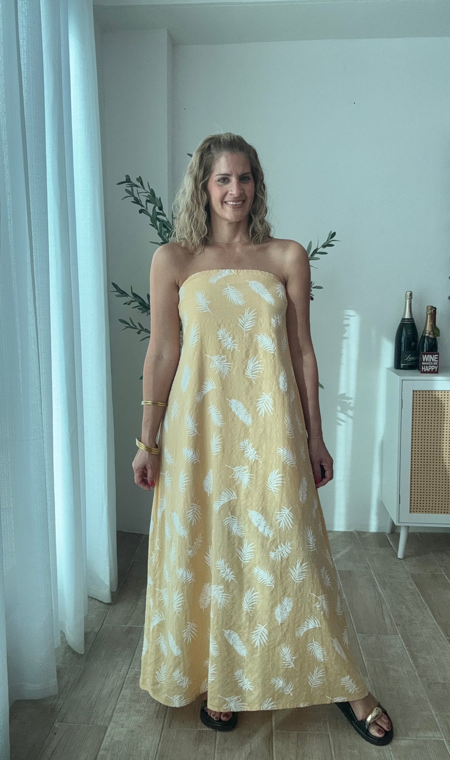 Sandy Strapless Maxi Dress